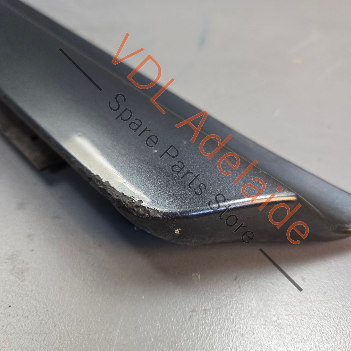 4E0853969C Audi A8 S8 Rear Left Lower Exterior Door Trim Moulding Plastic 4E0853969C