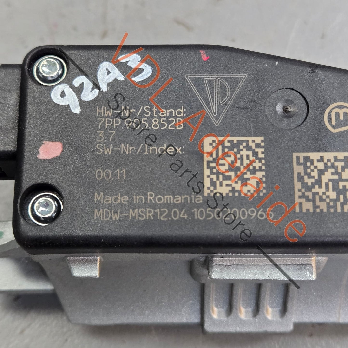 7PP 905 852 B Porsche Cayenne 958 Steering Column Lock Module Mechanism 7PP905852C
