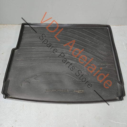 Porsche Cayenne 958 Genuine OEM Boot Liner Protection Rubber Mat 95804400018