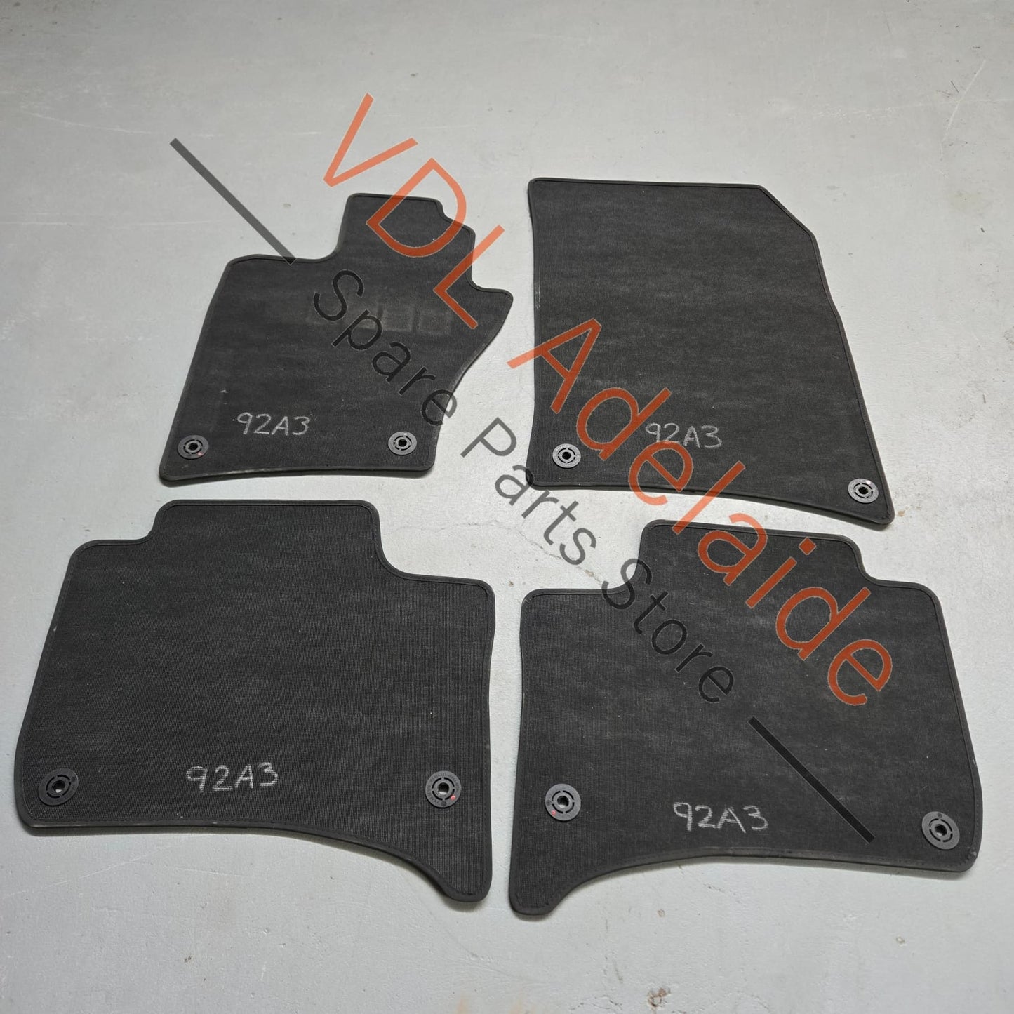 Porsche 958 Cayenne Genuine OEM Set of Floor Mats