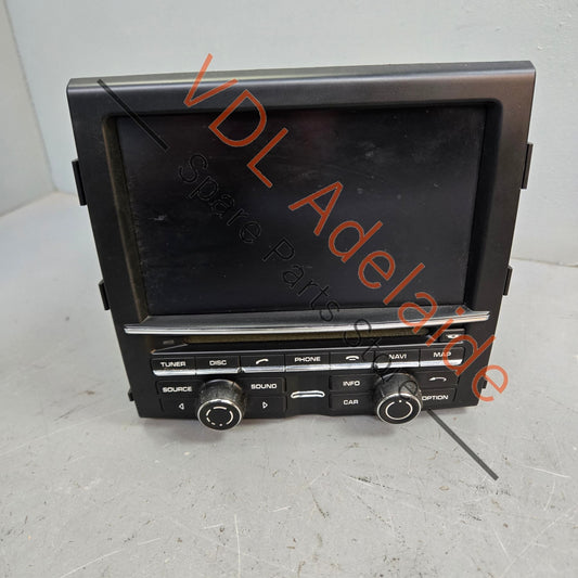 Porsche Cayenne 958 PCM Nav Radio Media Screen Unit Centre Dash Control Module