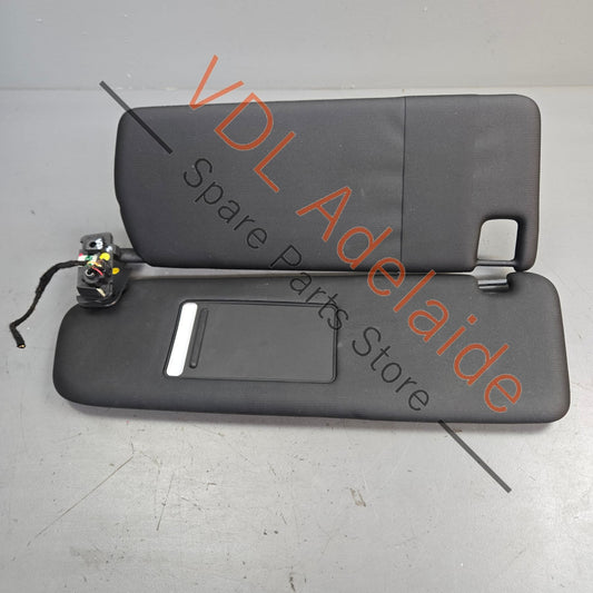 7P0857551    Porsche Cayenne 958 Left Side Sun Visor 95873155127 AY1 7P0857551