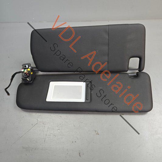 7P0857551    Porsche Cayenne 958 Left Side Sun Visor 95873155127 AY1 7P0857551