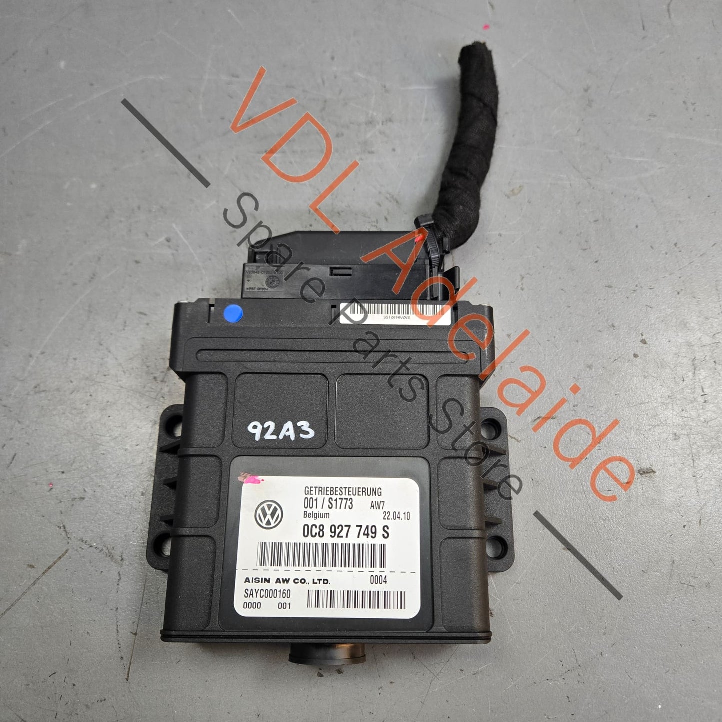 Porsche Cayenne 958 92A Auto Transmission Control Unit ECU 0C8927749S