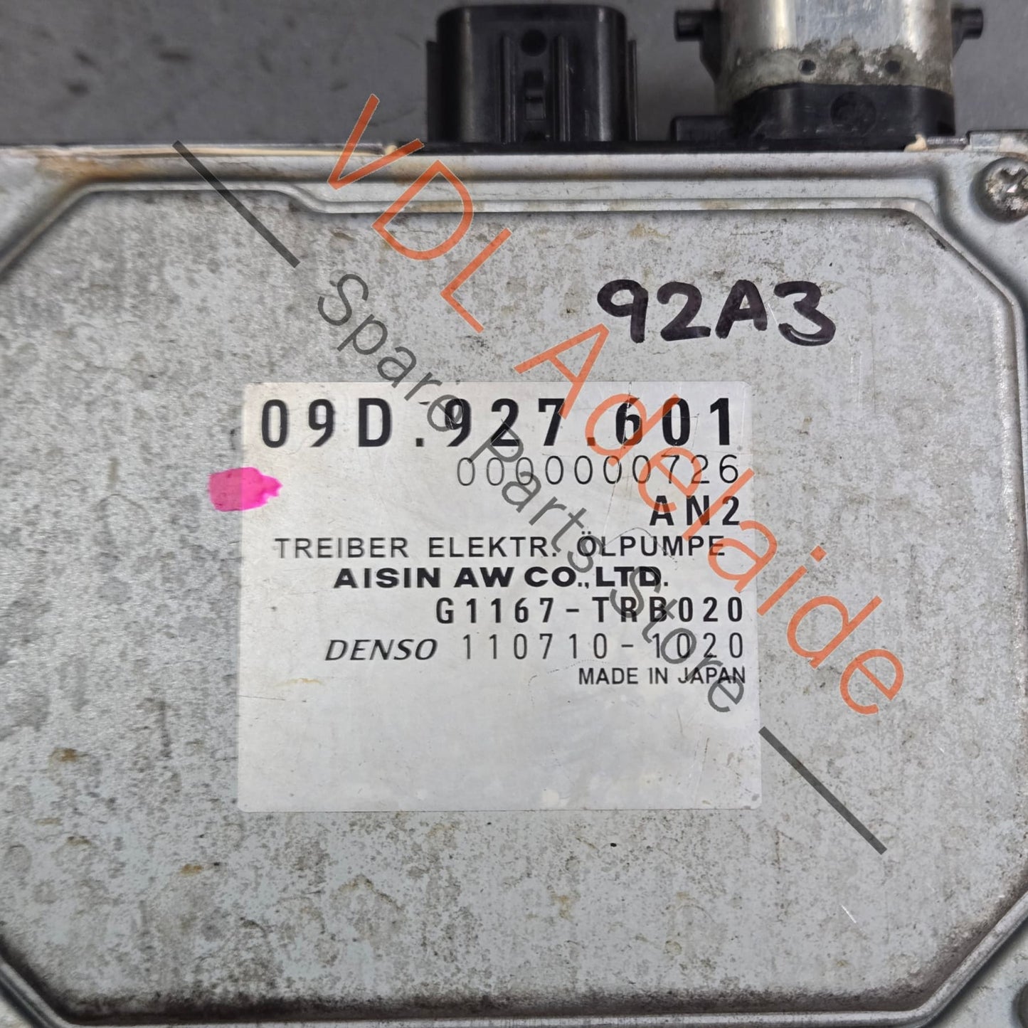 958 618 601 10 Porsche Cayenne Oil Pump Control Unit Module 95861860110 09D927601
