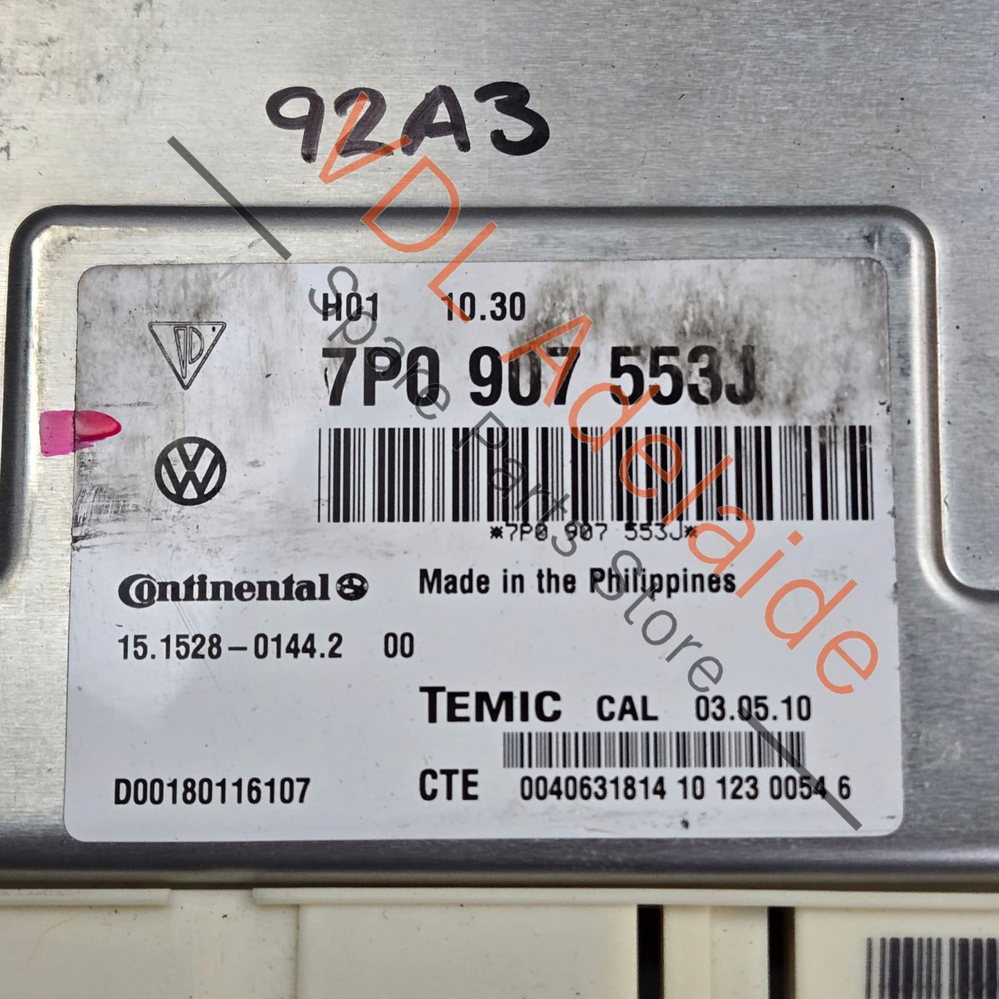 Porsche Cayenne 958 92A VW Touareg Air Suspension Control Unit Module OEM 7P0907553J