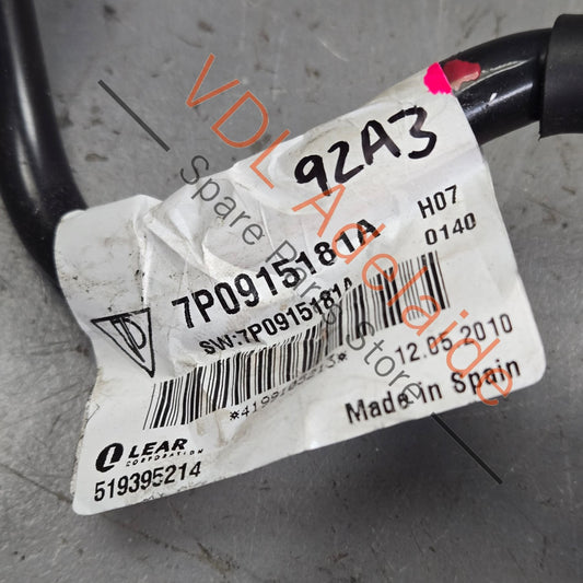 Porsche Cayenne Battery Earth Cable with Sensor 95861118111 7P0915181A