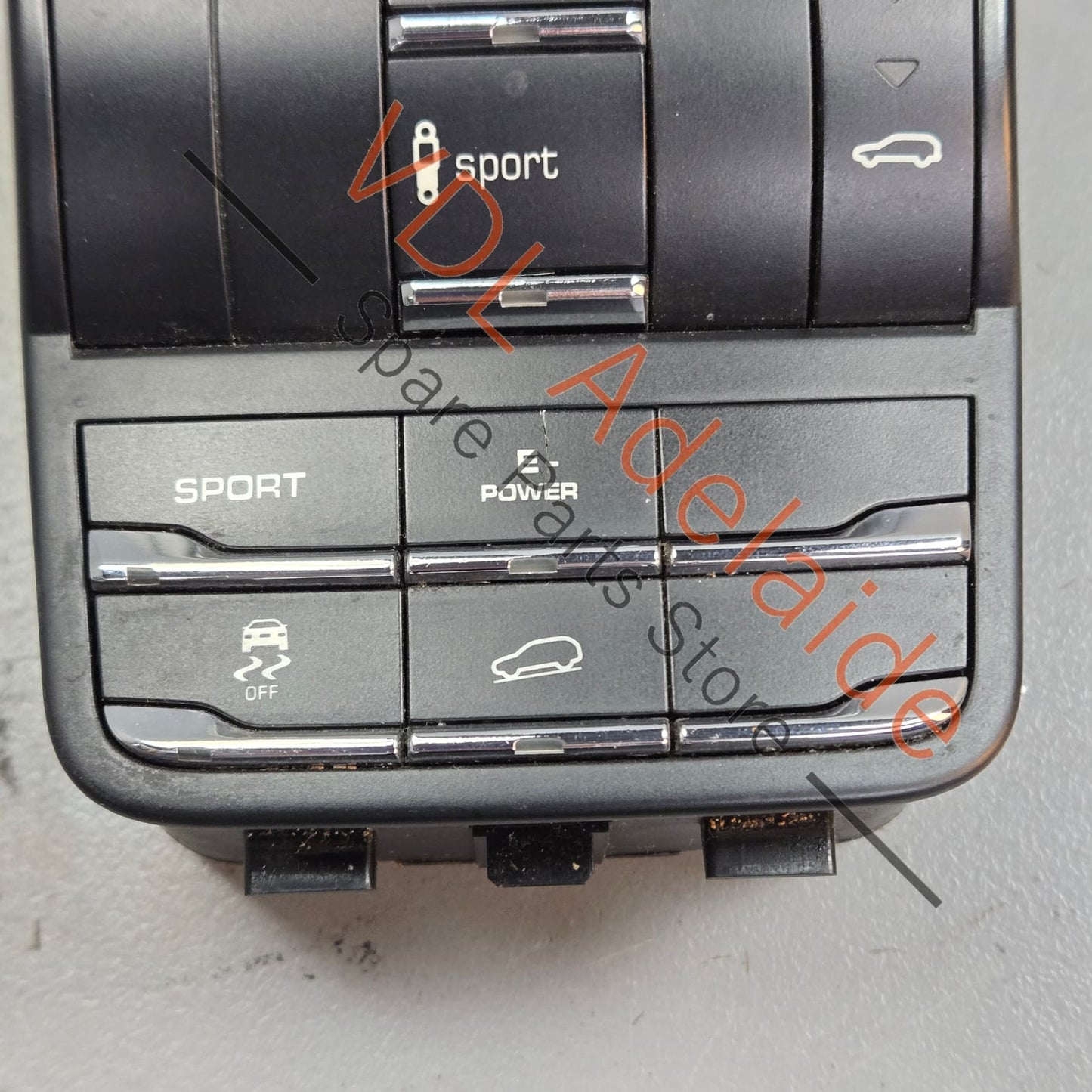 958 613 131 00 7P5927127 7P5927521 Porsche Cayenne Hybrid 958 Switch Air Suspension Ride Height Control and Drive Mode Descent Control