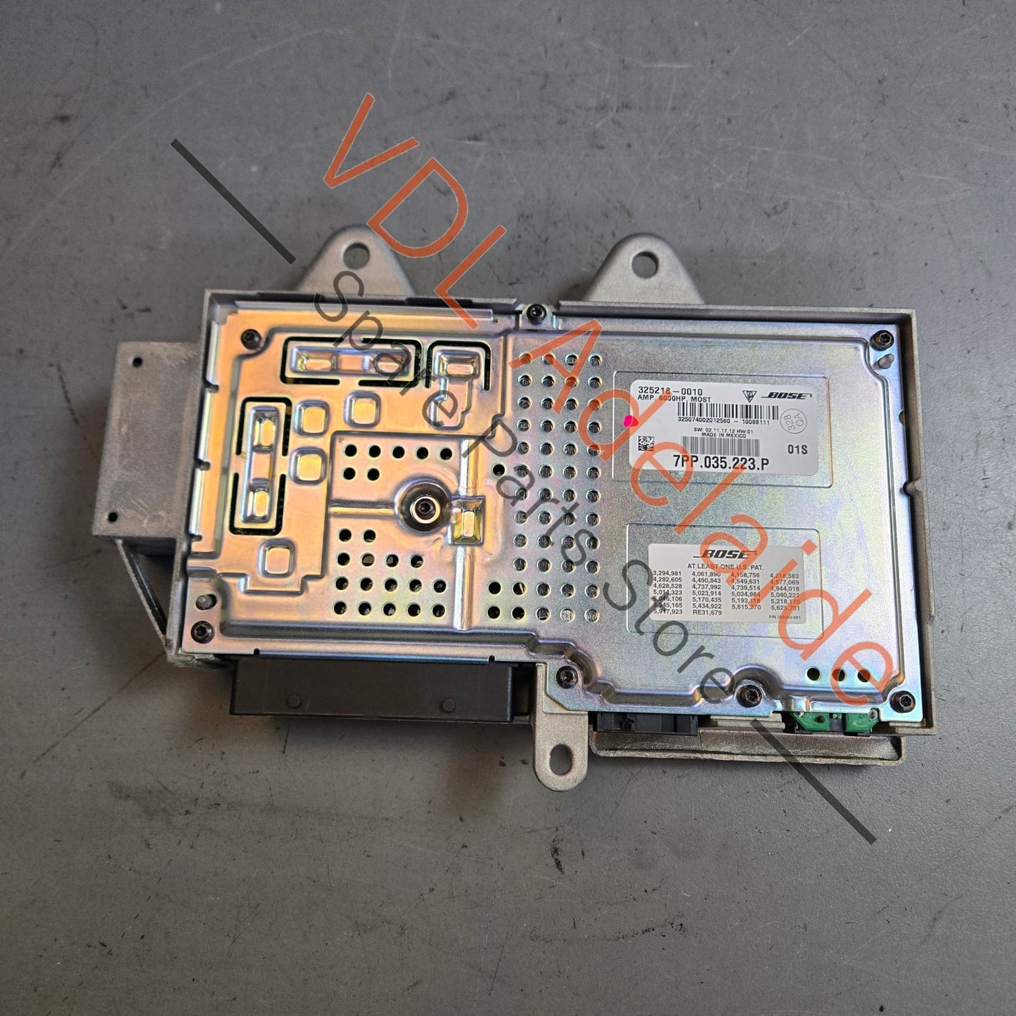 Porsche Cayenne 958 Bose Amplifier for Audio 7PP035223P