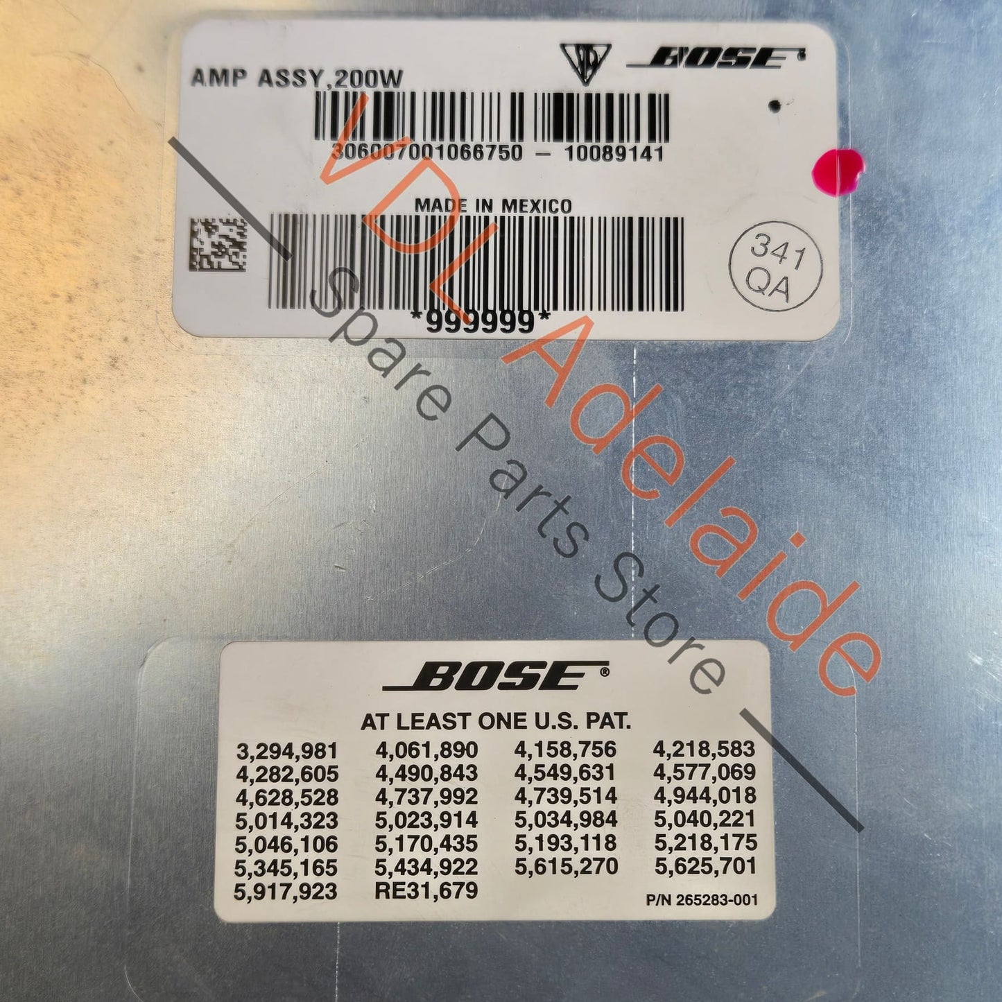 Porsche Cayenne 958 Bose Amplifier for Sub Woofer 7P5035481D