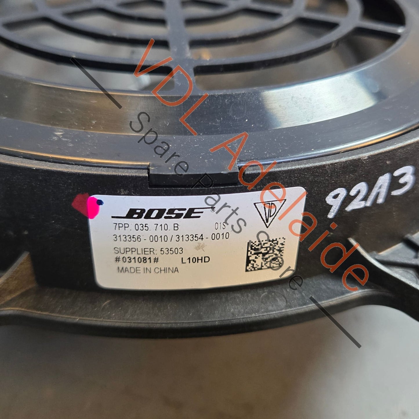 7PP035454E Porsche Cayenne 958 Bose Speaker Set High & Mid 7PP035454E 7PP035415F