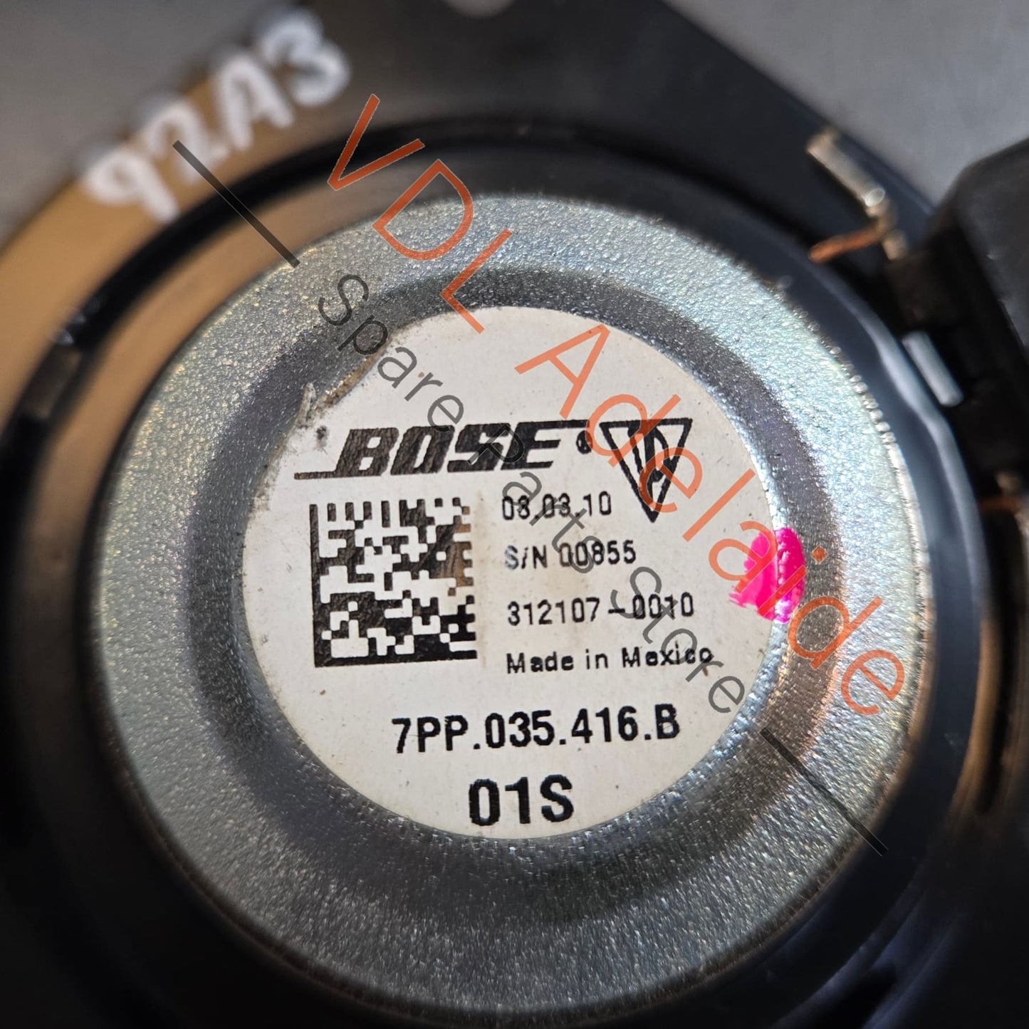 7PP035454E Porsche Cayenne 958 Bose Speaker Set High & Mid 7PP035454E 7PP035415F