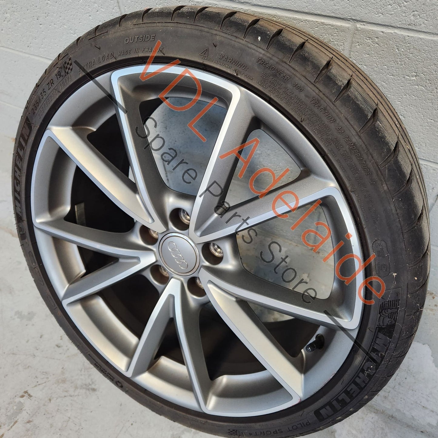 8V0601025AT 8V0601025FE Audi A3 S3 8V 19in 19x8 Alloy Wheel Genuine OEM 8V0601025AT #02