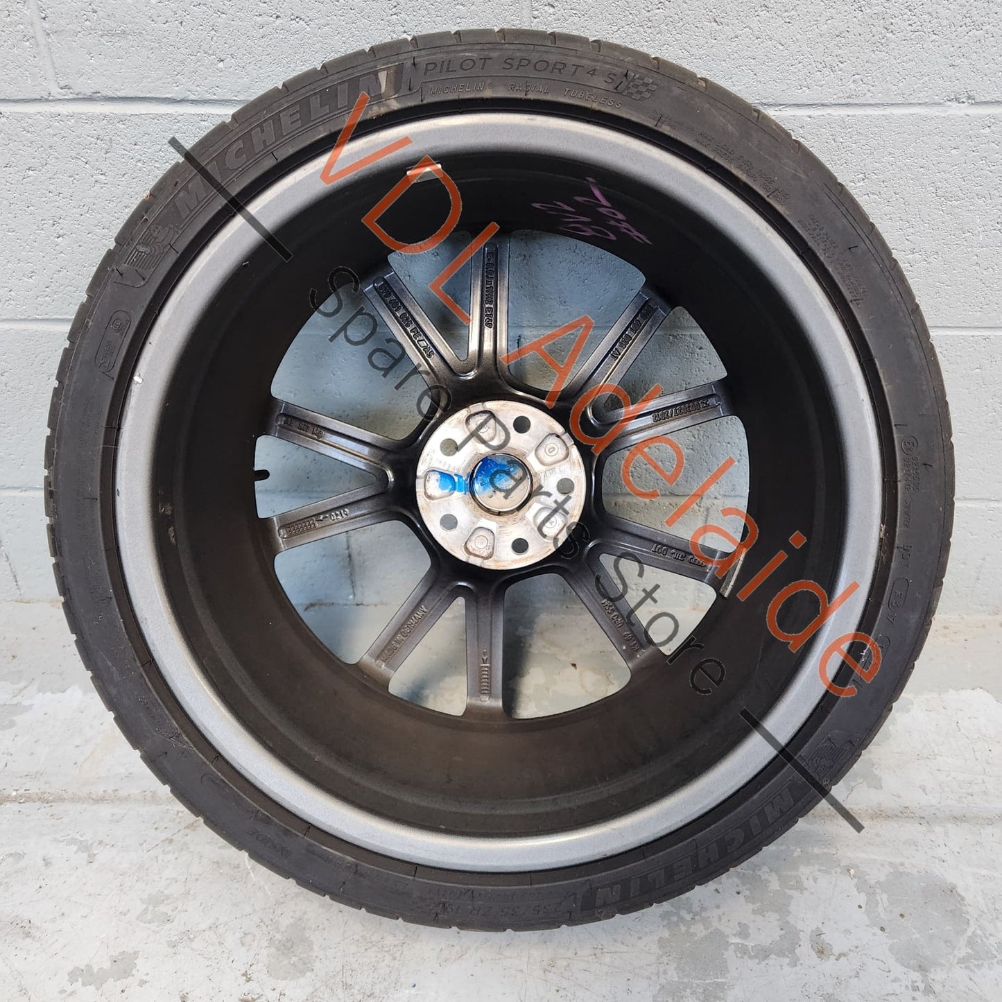 8V0601025AT 8V0601025FE Audi A3 S3 8V 19in 19x8 Alloy Wheel Genuine OEM 8V0601025AT #02