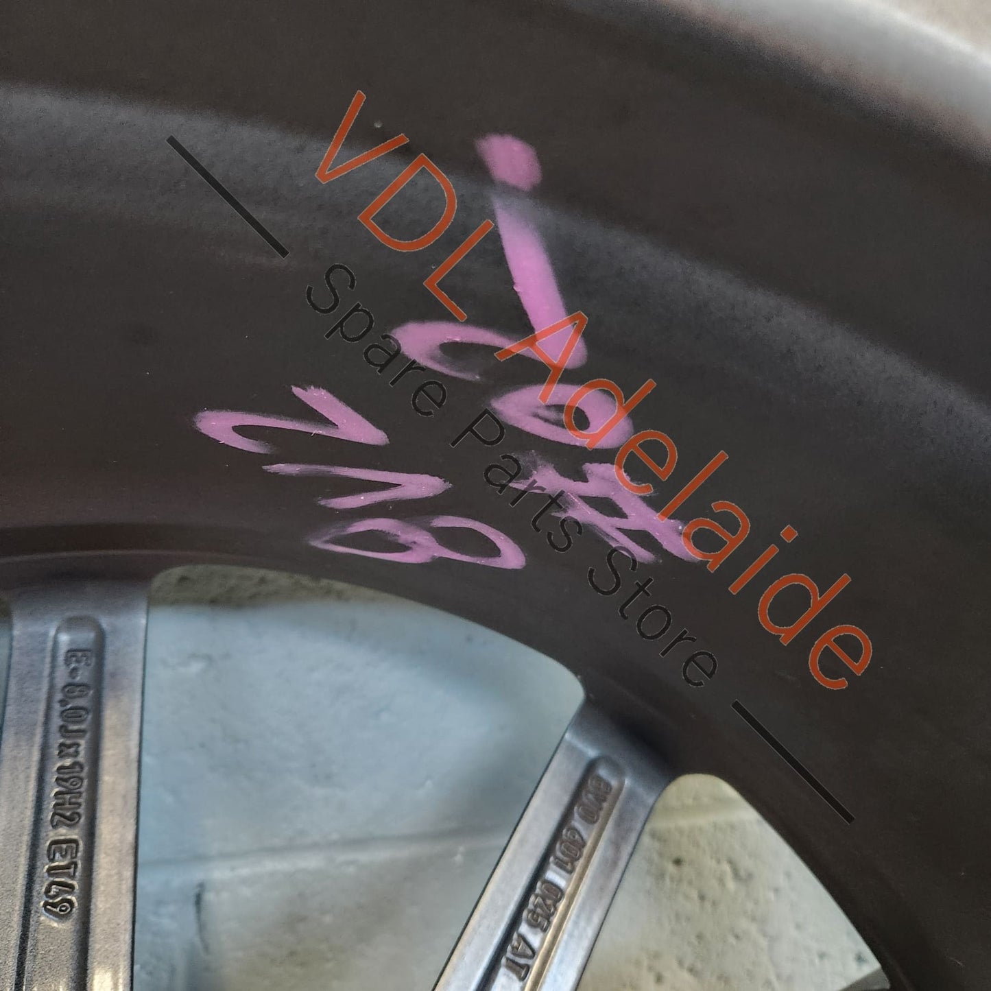 8V0601025AT 8V0601025FE Audi A3 S3 8V 19in 19x8 Alloy Wheel Genuine OEM 8V0601025AT #02