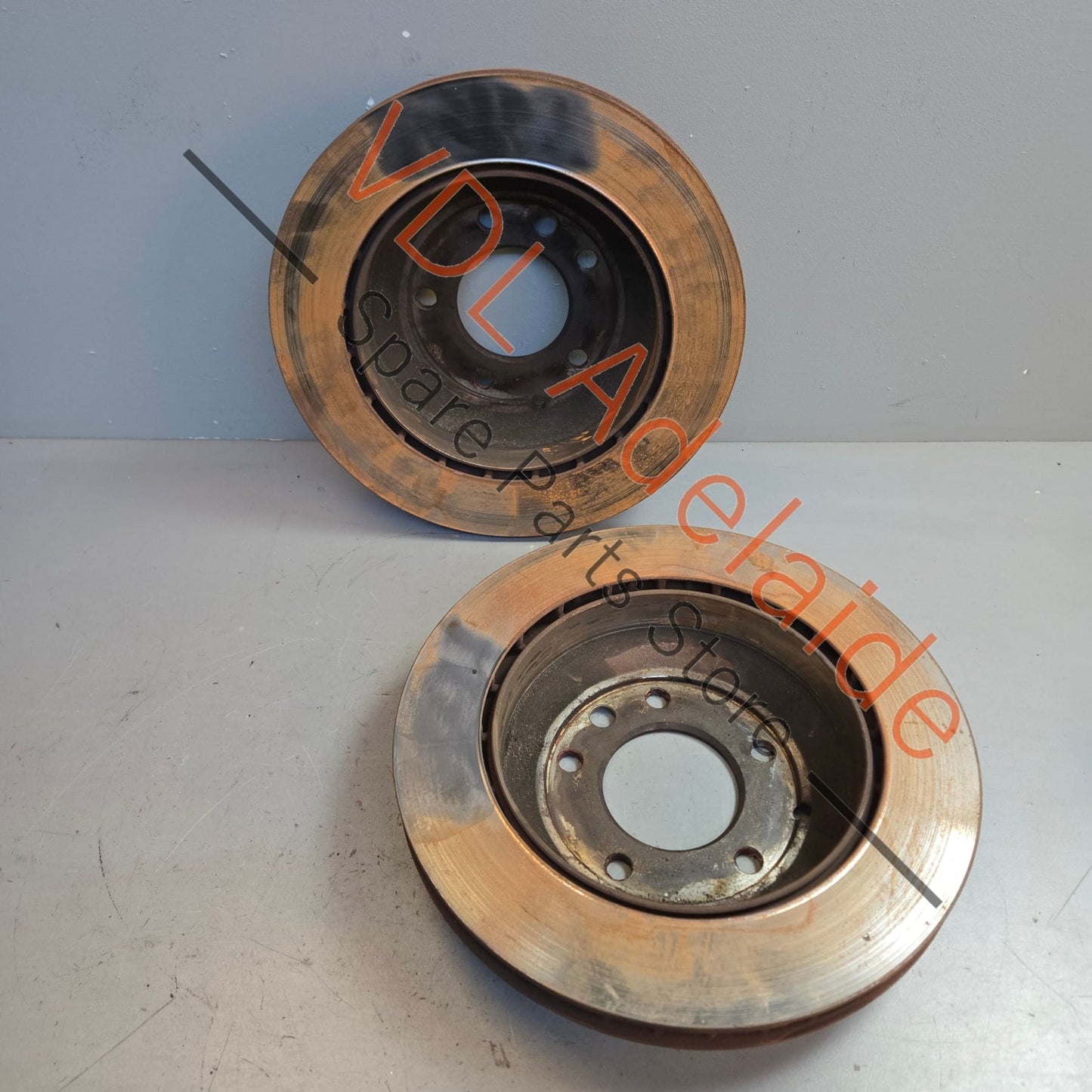 95535240131 7L6615601D Pair of Porsche Cayenne 955 957 958 Rear Disc Rotors 330mm x 28mm 17in 95535240131 7L6615601D
