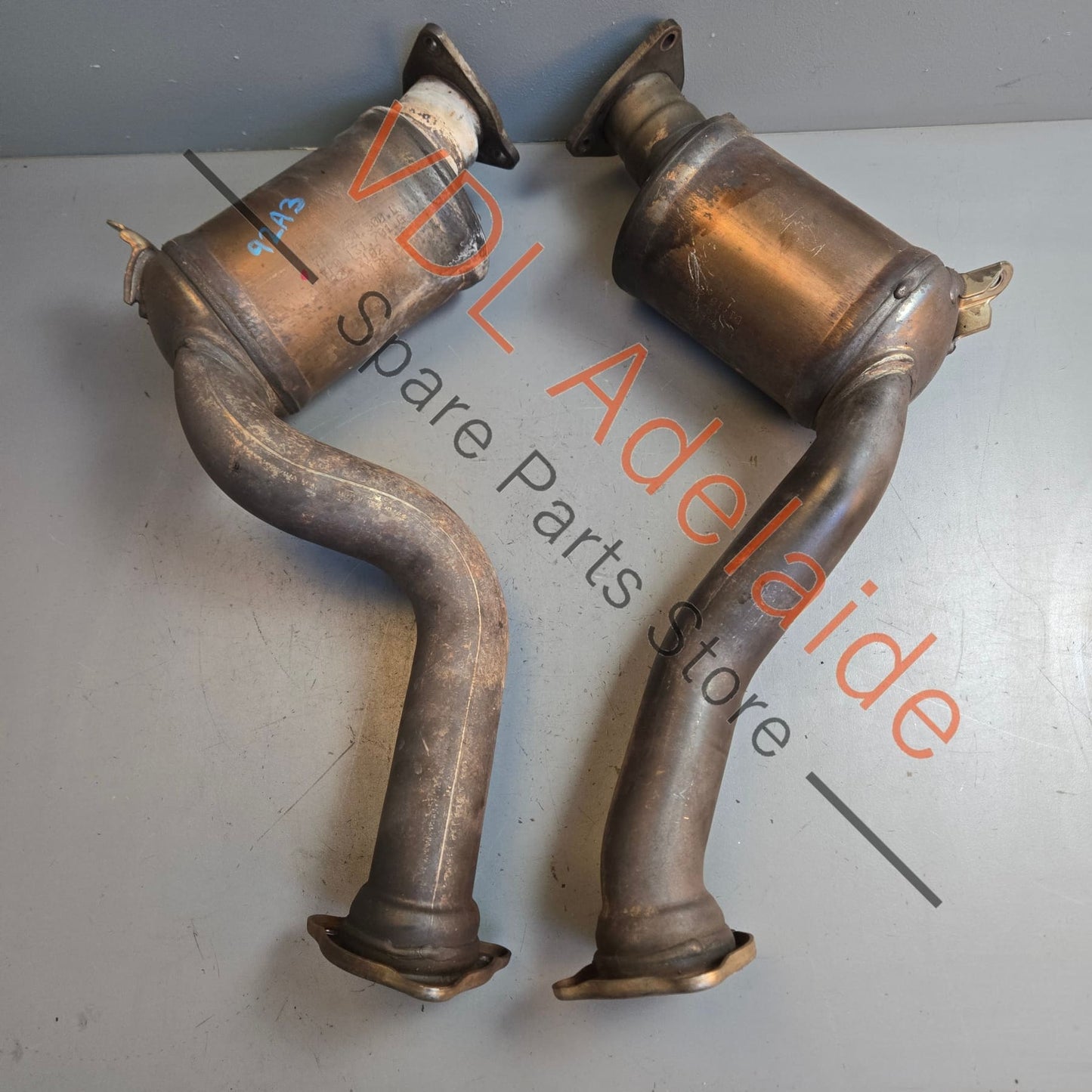 958113021BX 958113022BX Porsche Cayenne Hybrid 3.0 V6 Catalytic Converter Exhaust Set Left & Right 958113021BX 958113022BX