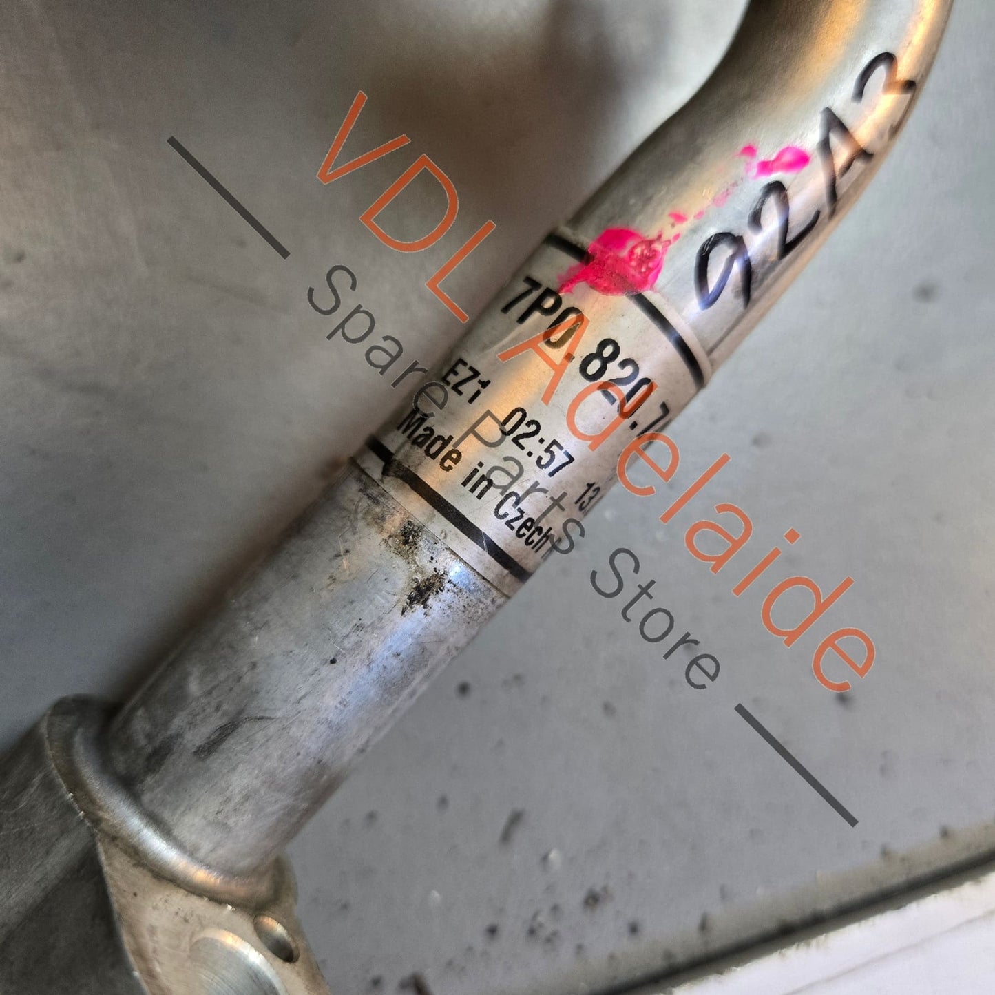 7P0820744D 95882074451 Porsche Cayenne 958 Air Conditioning AC Refrigerant Pressure Hose Pipe 7P0820744D 95882074451