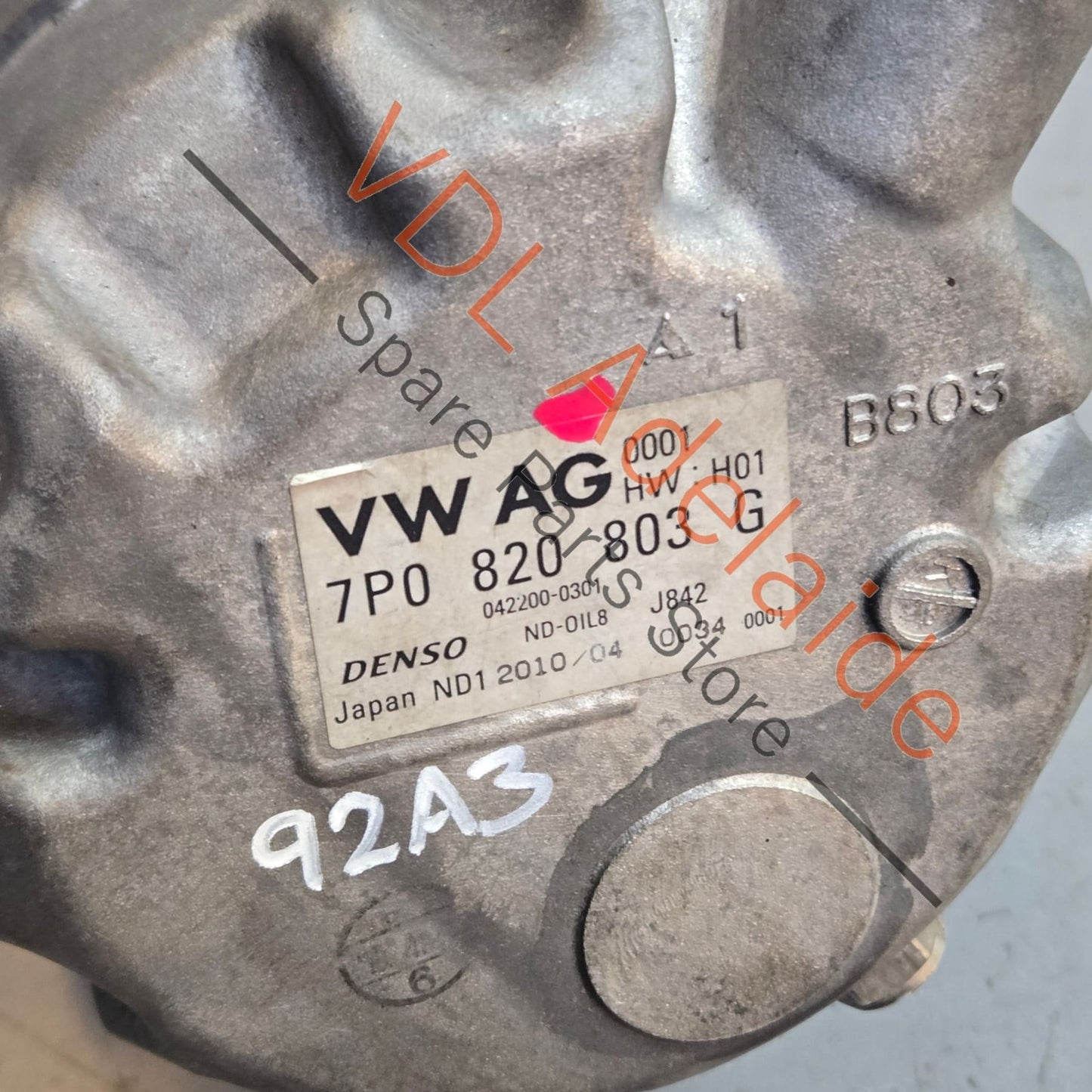 95812601102 7P0820803G Genuine AC Conpressor Porsche Cayenne & Panamera 3.0 HYBRID 95812601102