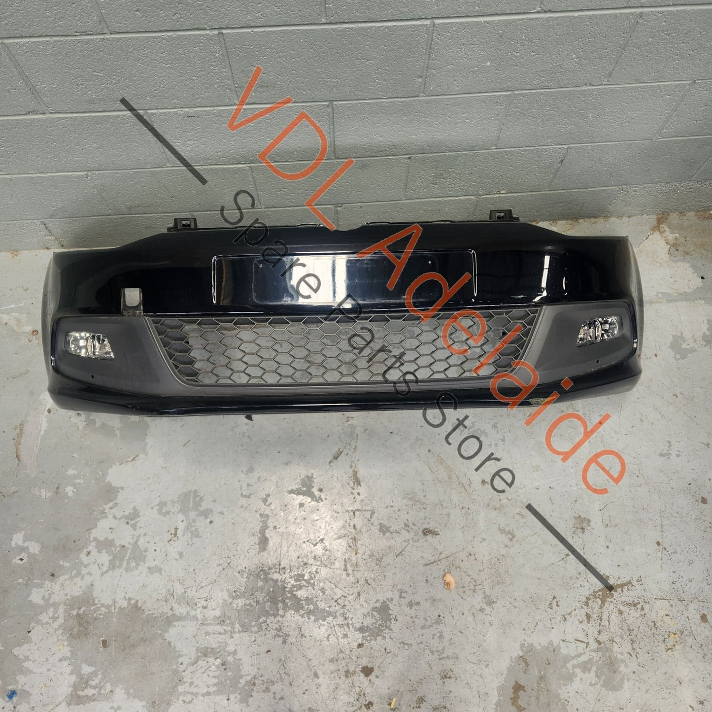 6R0807221HGRU 6R0805915D9B9 VW Polo MK5 6R Gti Front Bumper & Grille Assembly Orca Black, 2T2T