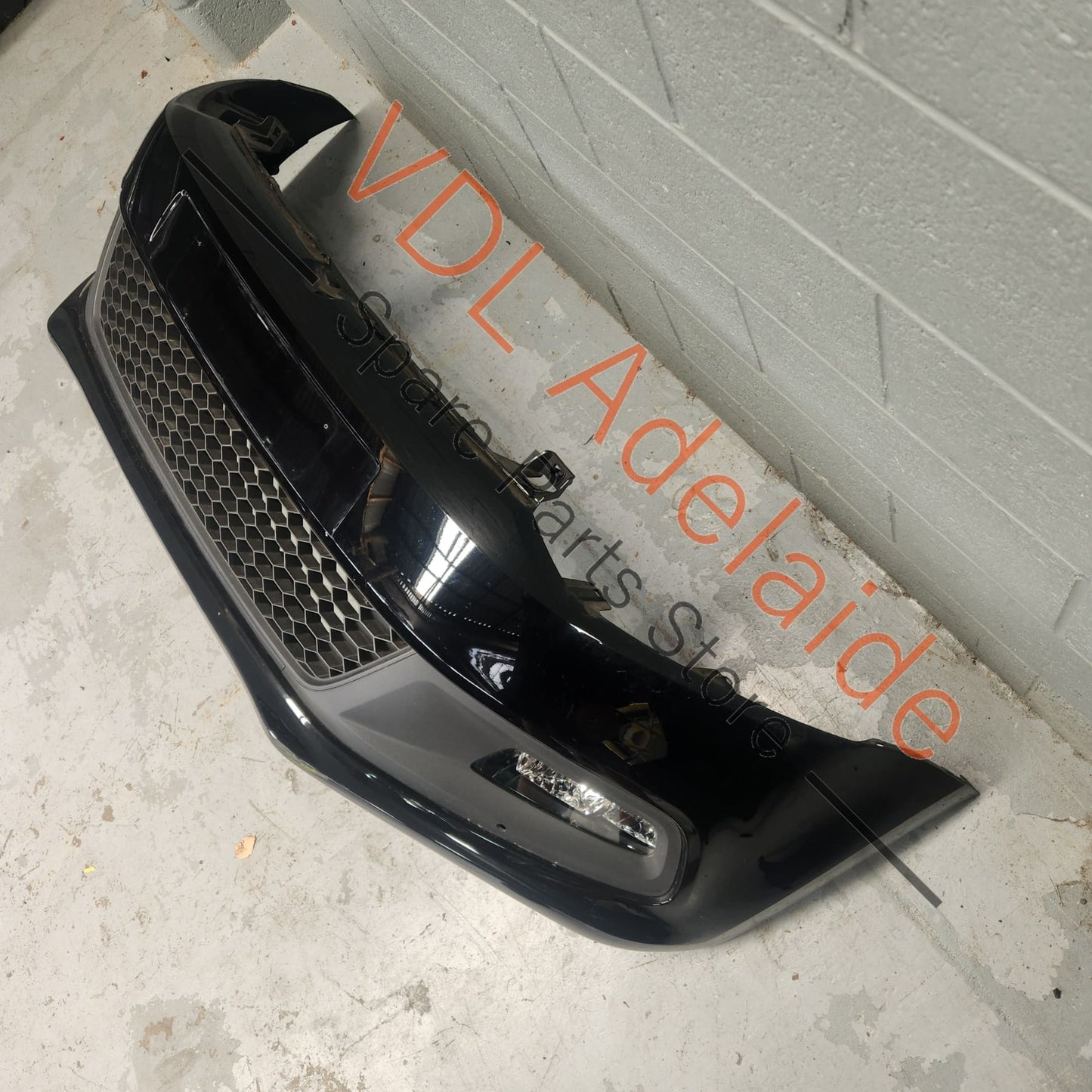 6R0807221HGRU 6R0805915D9B9 VW Polo MK5 6R Gti Front Bumper & Grille Assembly Orca Black, 2T2T