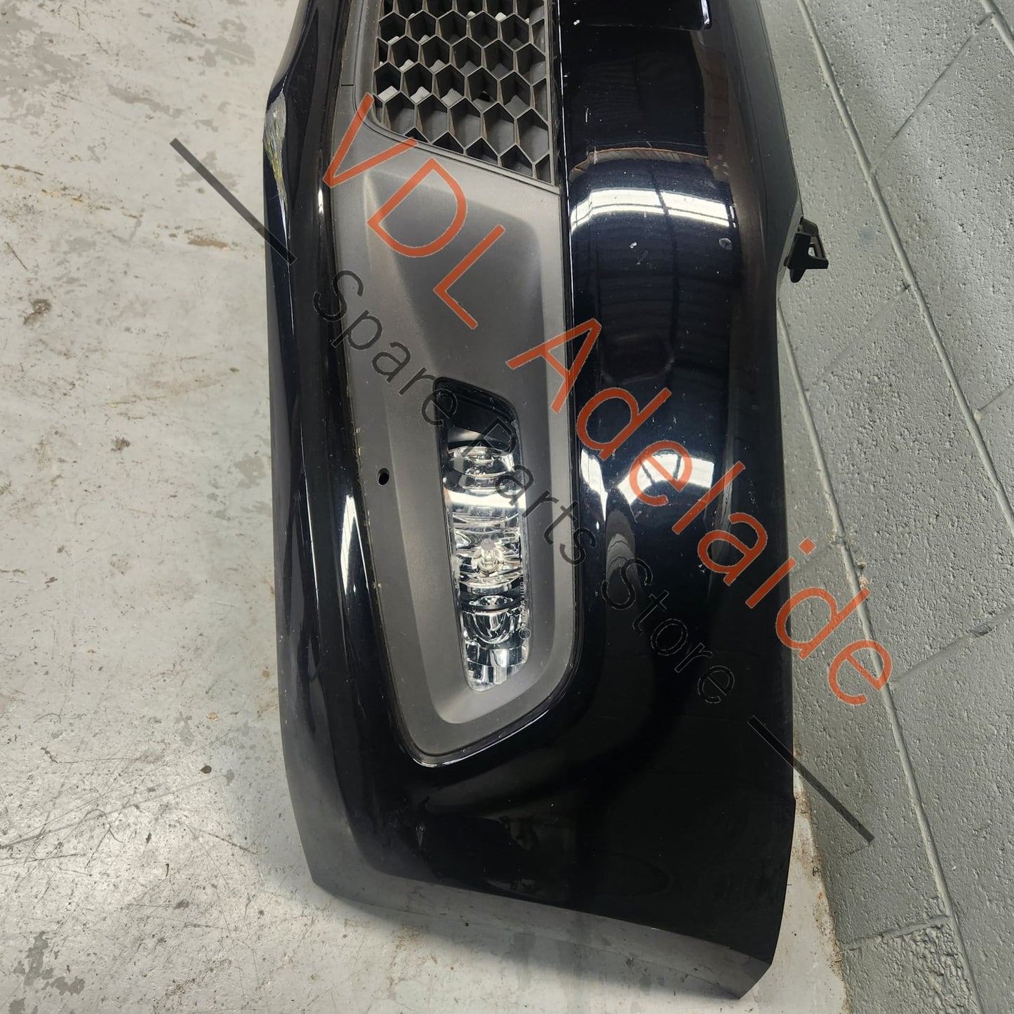 6R0807221HGRU 6R0805915D9B9 VW Polo MK5 6R Gti Front Bumper & Grille Assembly Orca Black, 2T2T