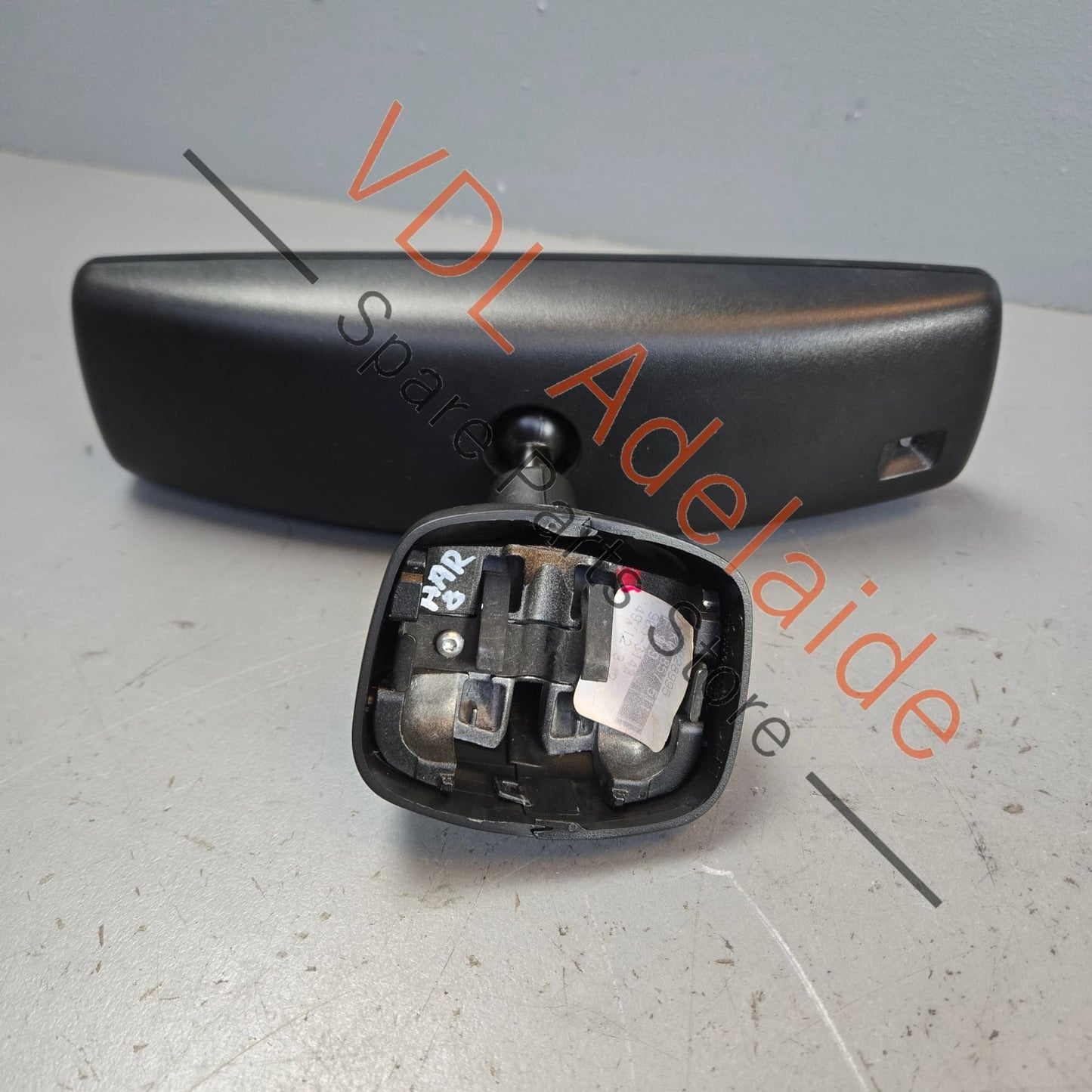 1K0857511E9B9 VW Polo MK5 6R Interior Rear View Mirror Anti Dazzle Black Frame 1K0857511E 9B9