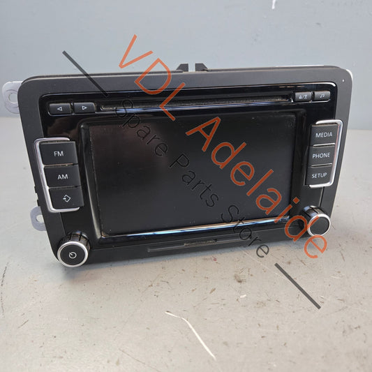 5K0035190B    VW Radio Screen Head Unit for Golf Polo Touareg RCD510 5K0035190B