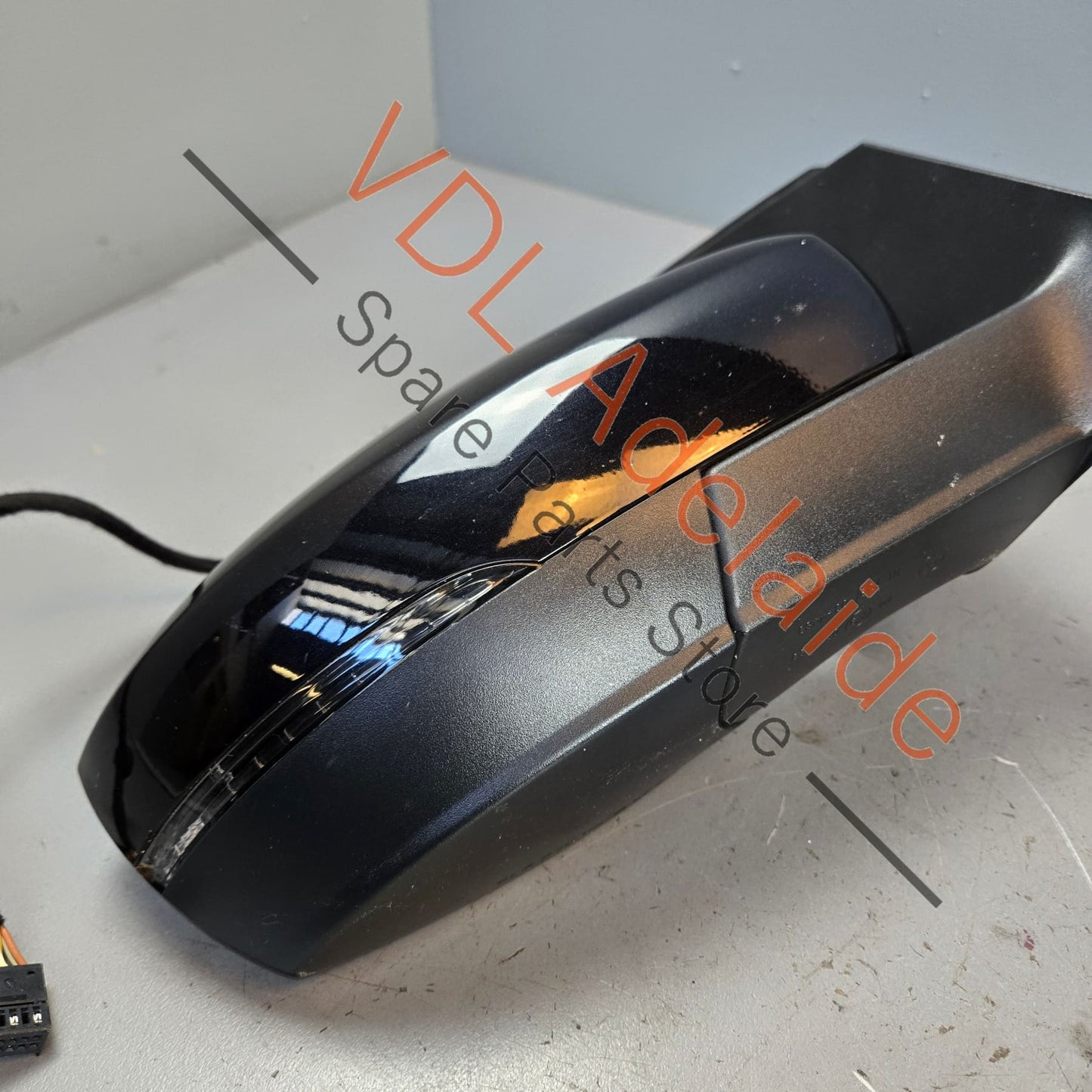 6R0857522H 6C2857508B9B9 6R0857538B VW Polo MK5 6R Right Side Exterior Mirror Complete with Glass & Cover Orca Black 2T2T C9X