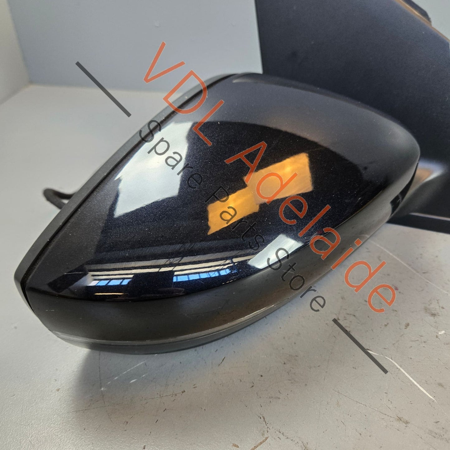 6R0857522H 6C2857508B9B9 6R0857538B VW Polo MK5 6R Right Side Exterior Mirror Complete with Glass & Cover Orca Black 2T2T C9X