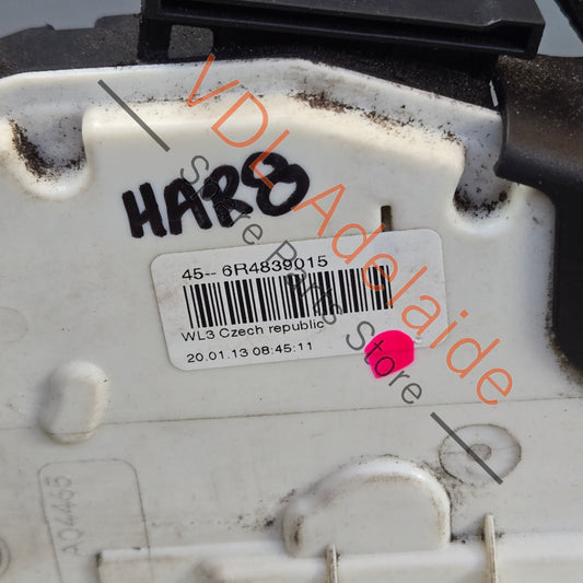 6R4839015    Volkswagen VW Polo MK5 6R Mk5 OEM Rear Left Door Lock Mechanism 6R4839015