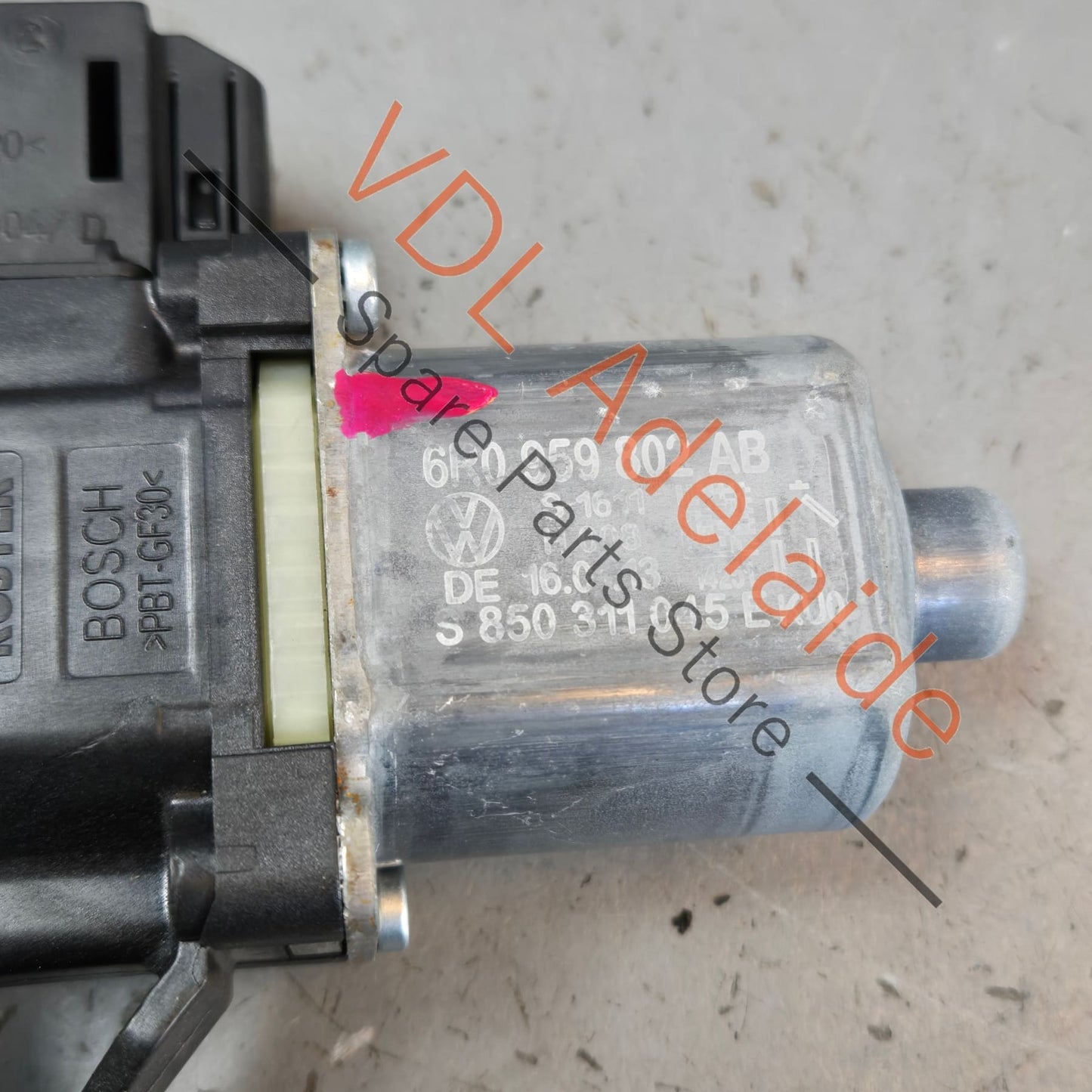 6R0959802DM 6R0959802AB VW Polo MK5 6R GTi Mk5 Front Right Drivers Window Regulator Motor 05/2014-17 6R0959802DM 6R0959802AB