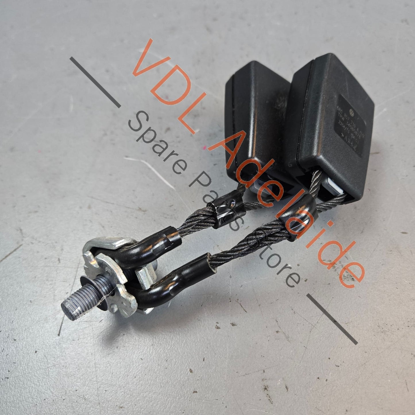 6R0857739A VW Polo Rear Seatbelt Buckle Clip Clasp 6R0857739A