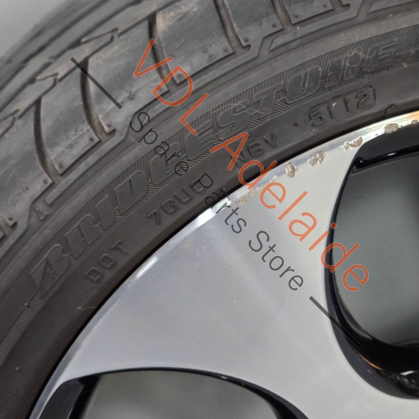 6R0601025S Genuine VW Polo Gti Alloy Wheel 17in 17x7 Detroit Machined Face 5x100 ET46 #01