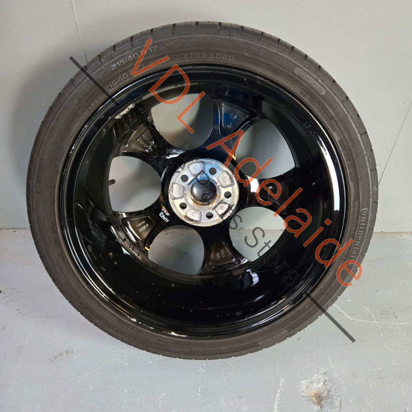 6R0601025S Genuine VW Polo Gti Alloy Wheel 17in 17x7 Detroit Machined Face 5x100 ET46 #02