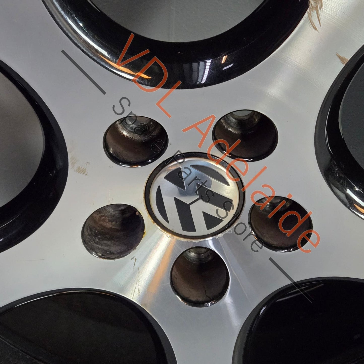 6R0601025S Genuine VW Polo Gti Alloy Wheel 17in 17x7 Detroit Machined Face 5x100 ET46 #02