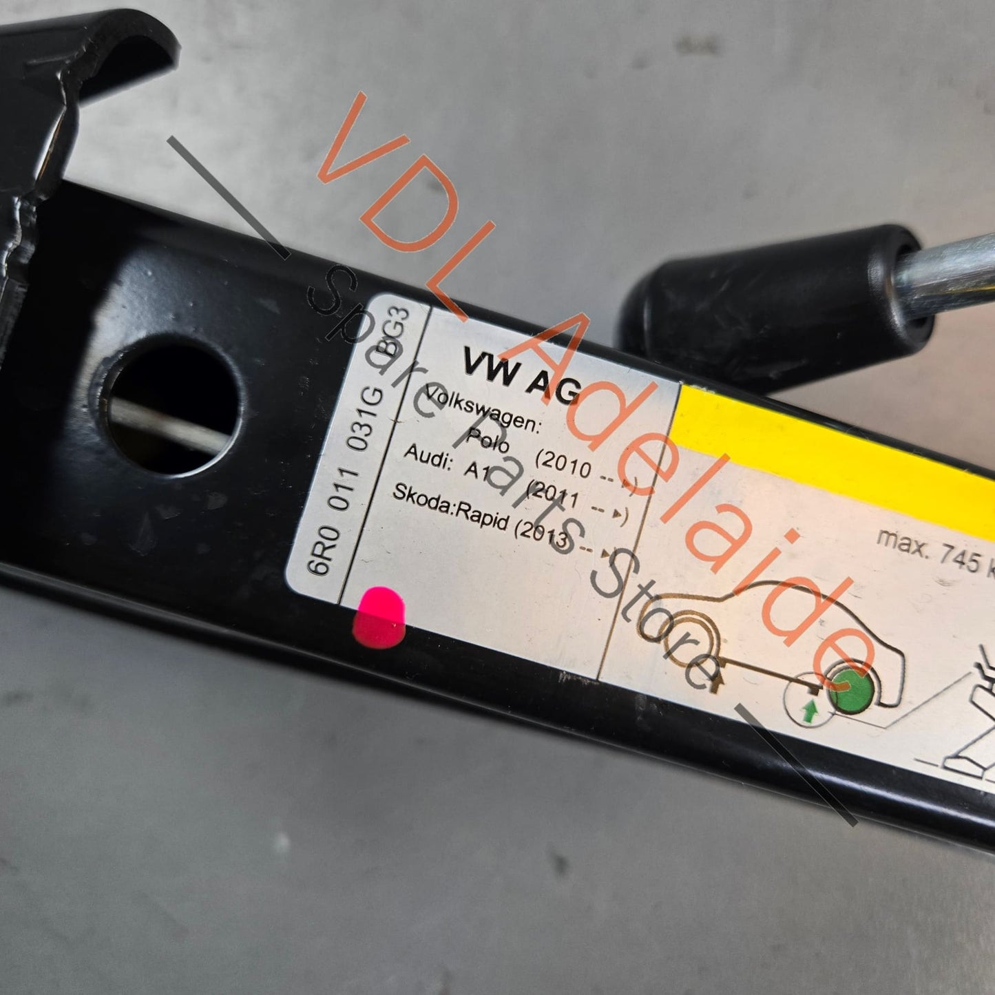 6R0011031G VW Polo Emergency Spare Tyre Jack 6R0011031G