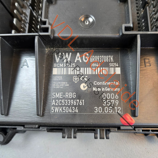 6R0937087K    VW Polo Body Control Module BCM 6R0937087K