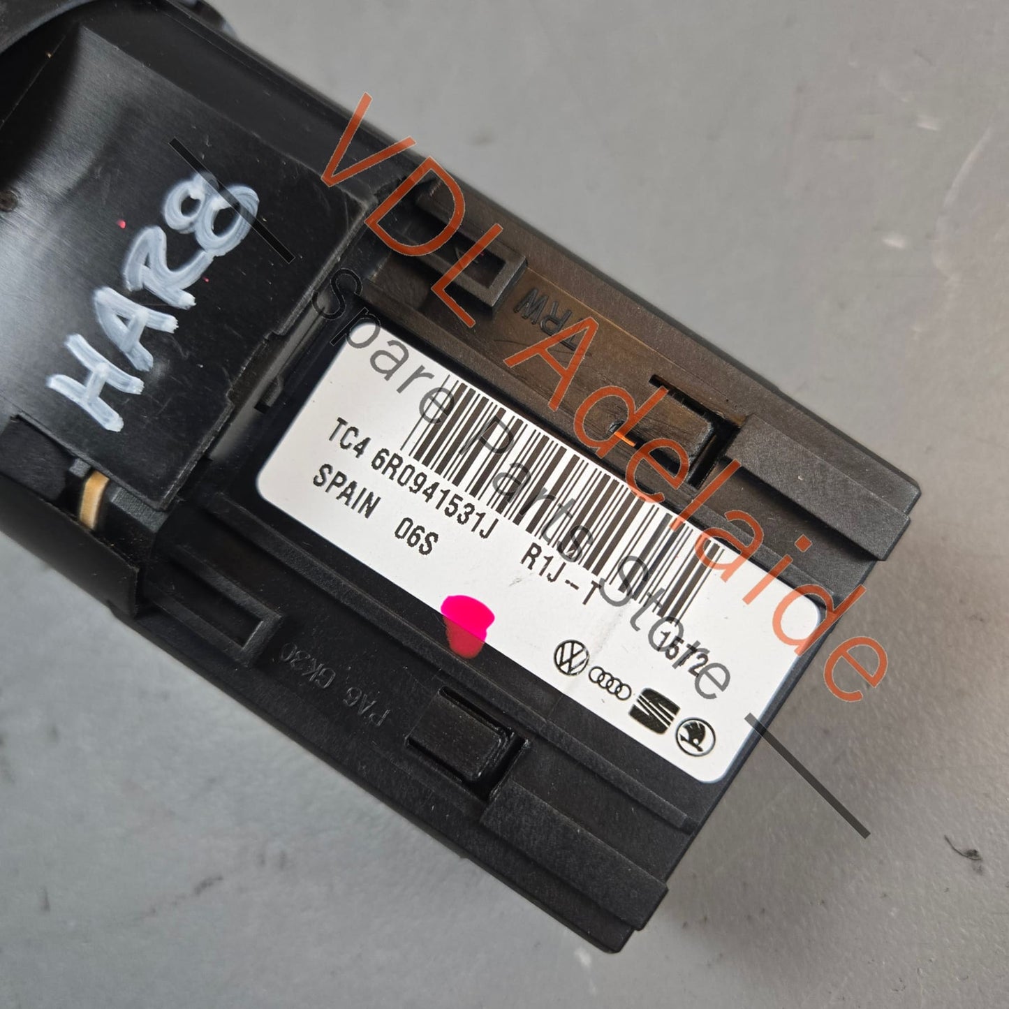 6R0941531J VW Polo Headlight switch with Driving Fog Option 6R0941531J