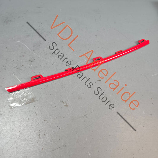 6R0853651RQWD    VW Polo Gti Front Grille Red Stripe Trim Left Upper