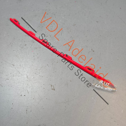 6R0853651RQWD    VW Polo Gti Front Grille Red Stripe Trim Right Lower