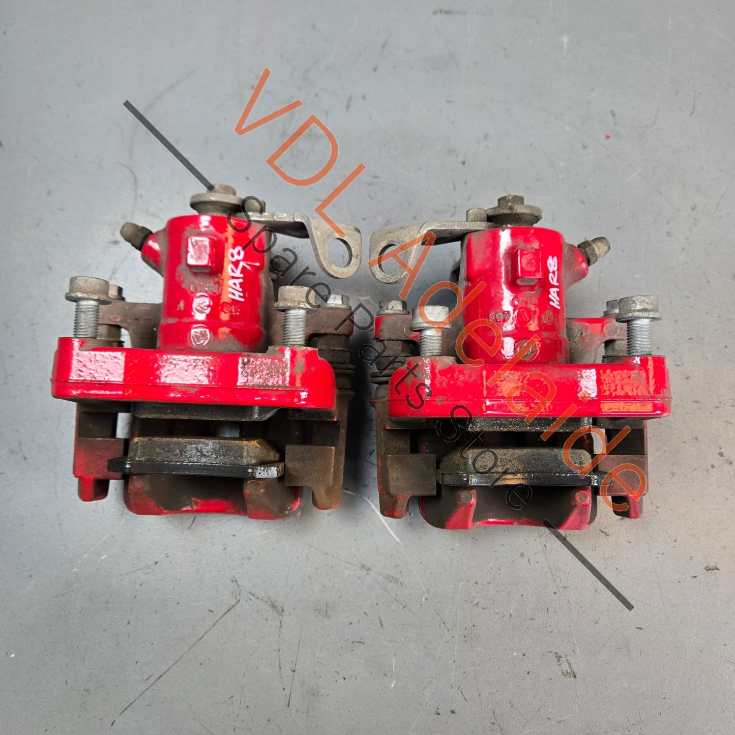 6R0615423A 6R0615425A 6R0615424A 6R0615426A VW Polo Gti Rear Brake Caliper Set Left & Right with carriers & Bolts 6R0615423A 6R0615425A 230mm x 9mm