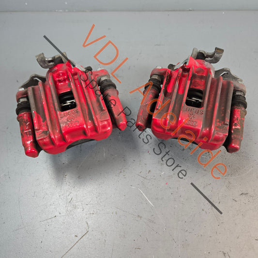 6R0615423A 6R0615425A 6R0615424A 6R0615426A VW Polo Gti Rear Brake Caliper Set Left & Right with carriers & Bolts 6R0615423A 6R0615425A 230mm x 9mm