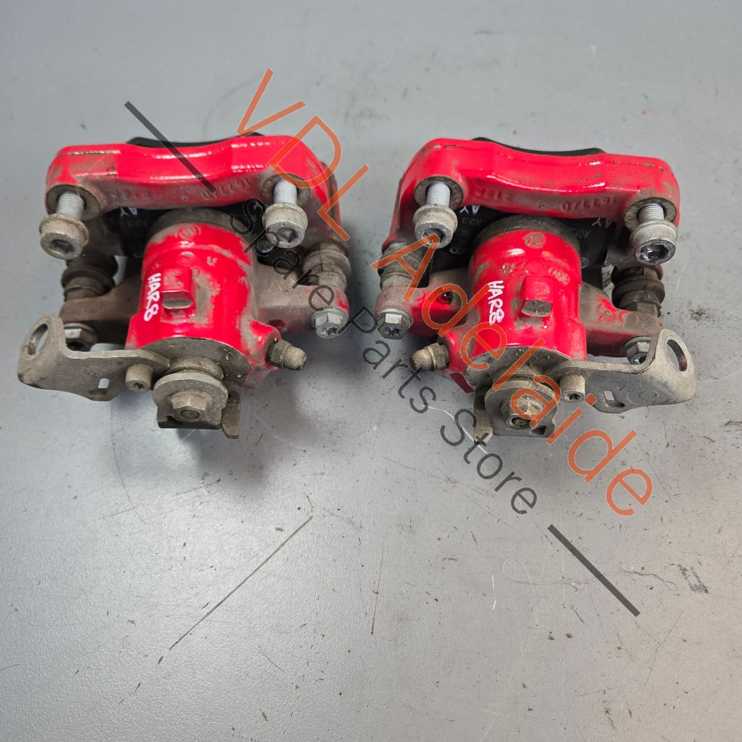 6R0615423A 6R0615425A 6R0615424A 6R0615426A VW Polo Gti Rear Brake Caliper Set Left & Right with carriers & Bolts 6R0615423A 6R0615425A 230mm x 9mm