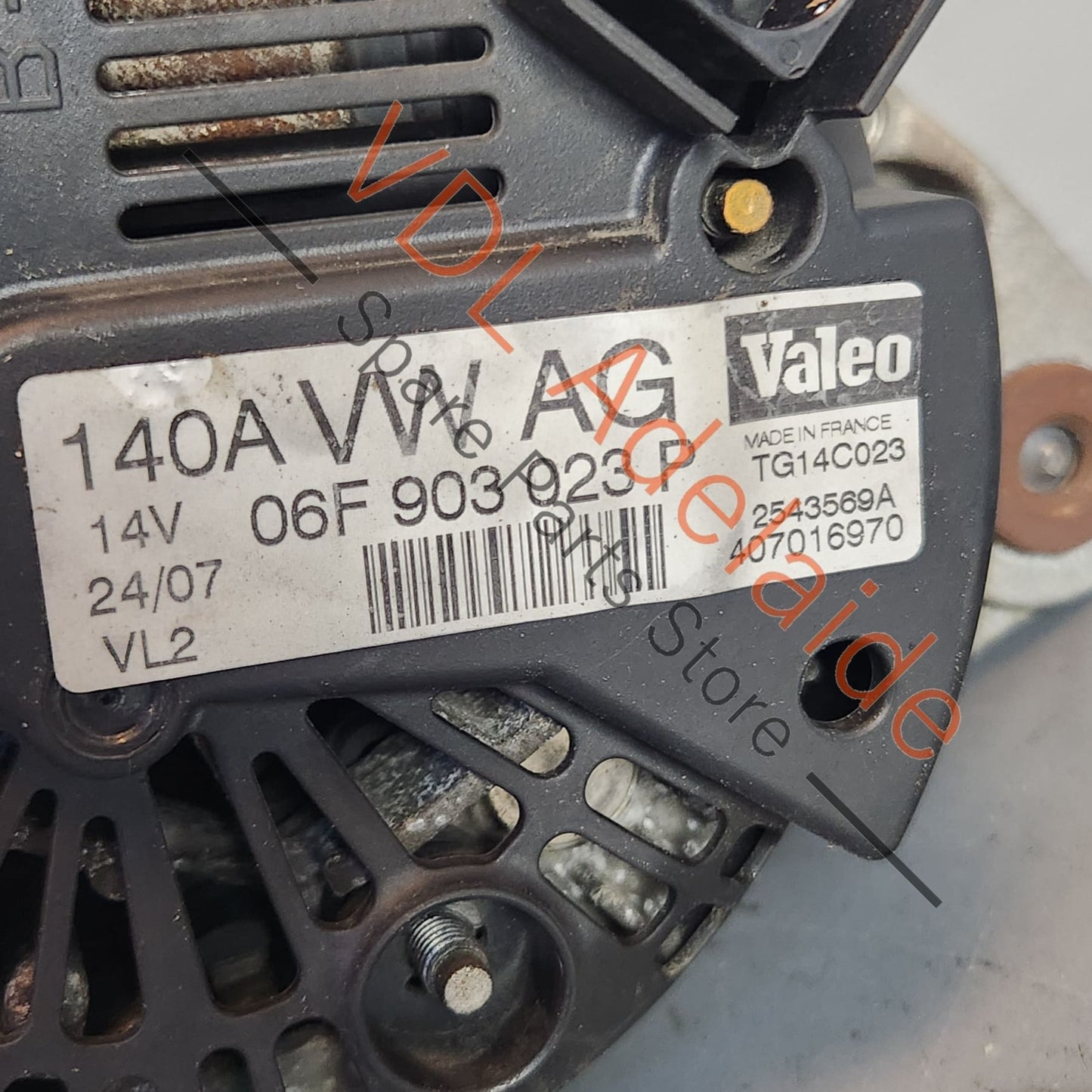 06F903023P VW Golf MK5 R32 Audi S3 Alternator 140A 06F903023P