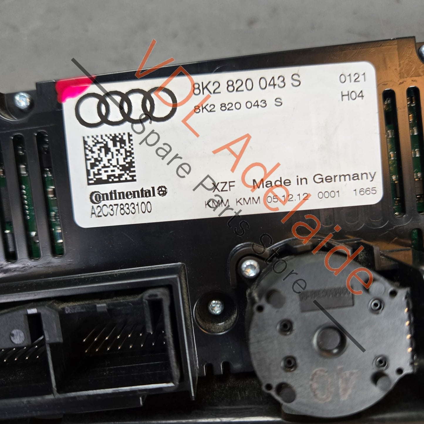 8K2820043BA 8K2820043S 8K2820043AH Audi RS5 Air Conditioning Switch Climate Control Switch 8K2820043S 8K2820043AH 8K2820043BA