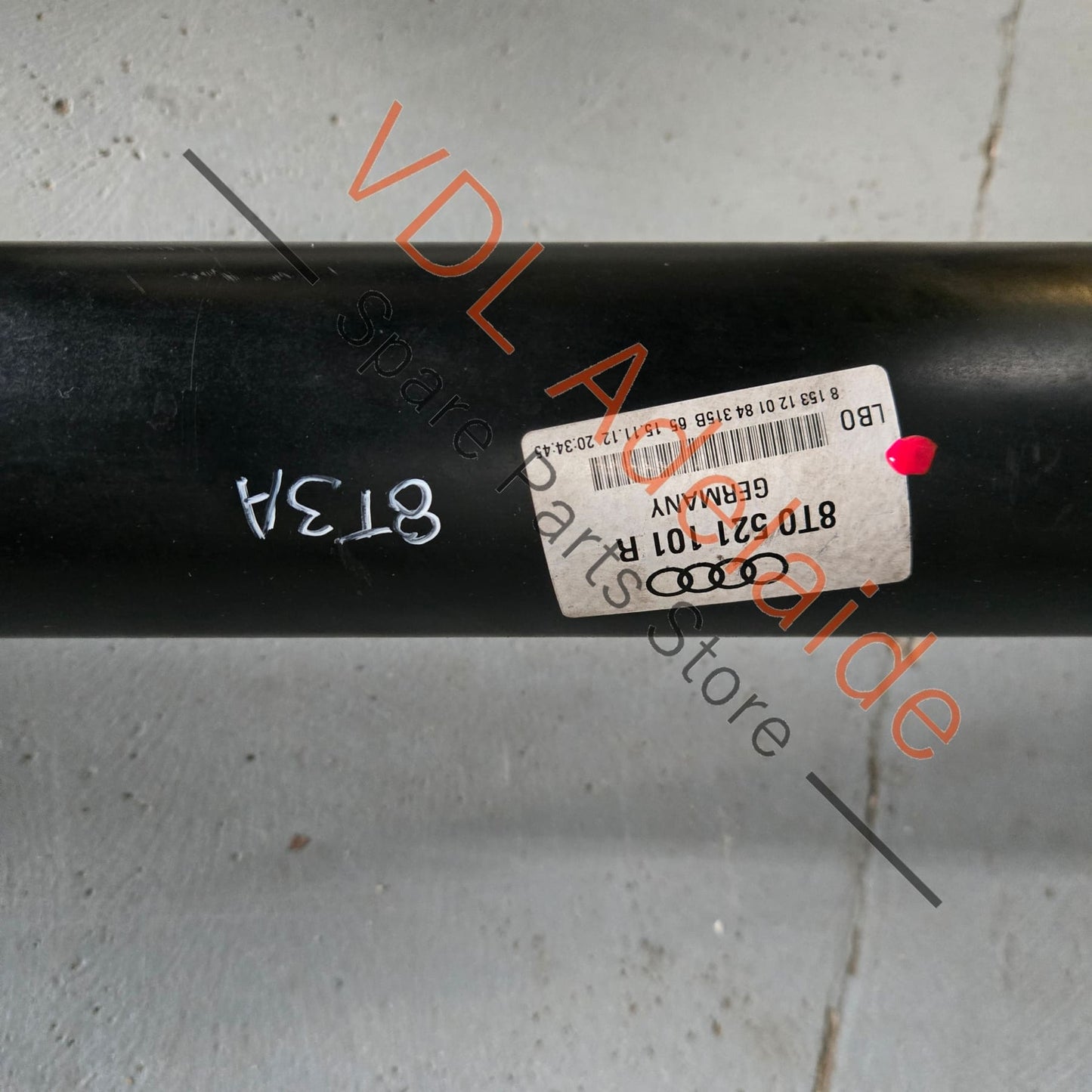 8T0521101R 8T0521101AC Audi RS5 Cardan Propeller Tail Shaft 8T0521101R 8T0521101AC