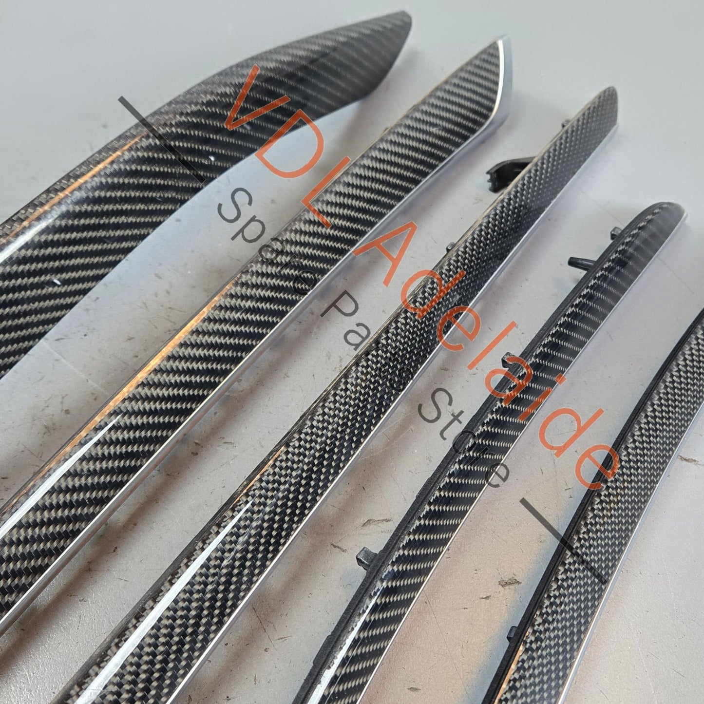 8K0863305AE6T3 8T0867409AF6T3 8T0867419AF6T3 Audi RS5 Set of Carbon Fibre Interior Trim Set Doors and Console 8T0867409AF 6T3 8K0863305AE 6T3