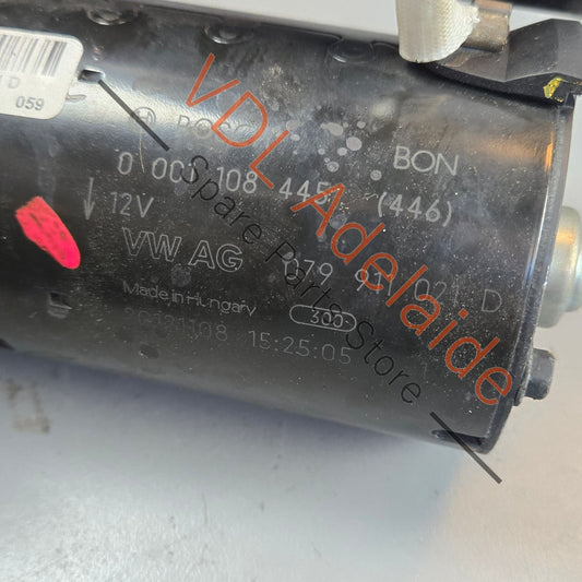 079911021G 079911021D Audi RS5 Starter Motor 079911021D 079911021G 1.4kw