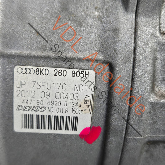 8K0260805H Audi RS5 AC Compressor 8K0260805H